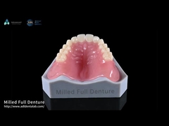 Professional Dental Practice Milled Acrylic Denture with CAD/CAM Technology