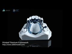 Anodized 3D Printed Titanium Framework Lightweight And Suitable For Sensitive Skin