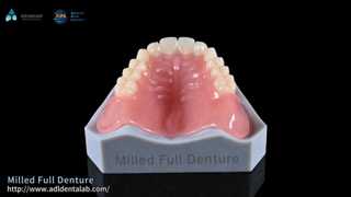 Milled Full Denture Natural Fit
