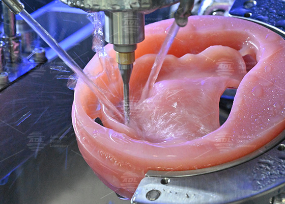 Buy Professional Dental Practice Milled Acrylic Denture with CAD/CAM Technology online manufacture