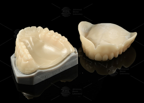 3D Printed Dentures Try In Bio Compatible A1/A2/A3 Perfect Fit And Occlusion